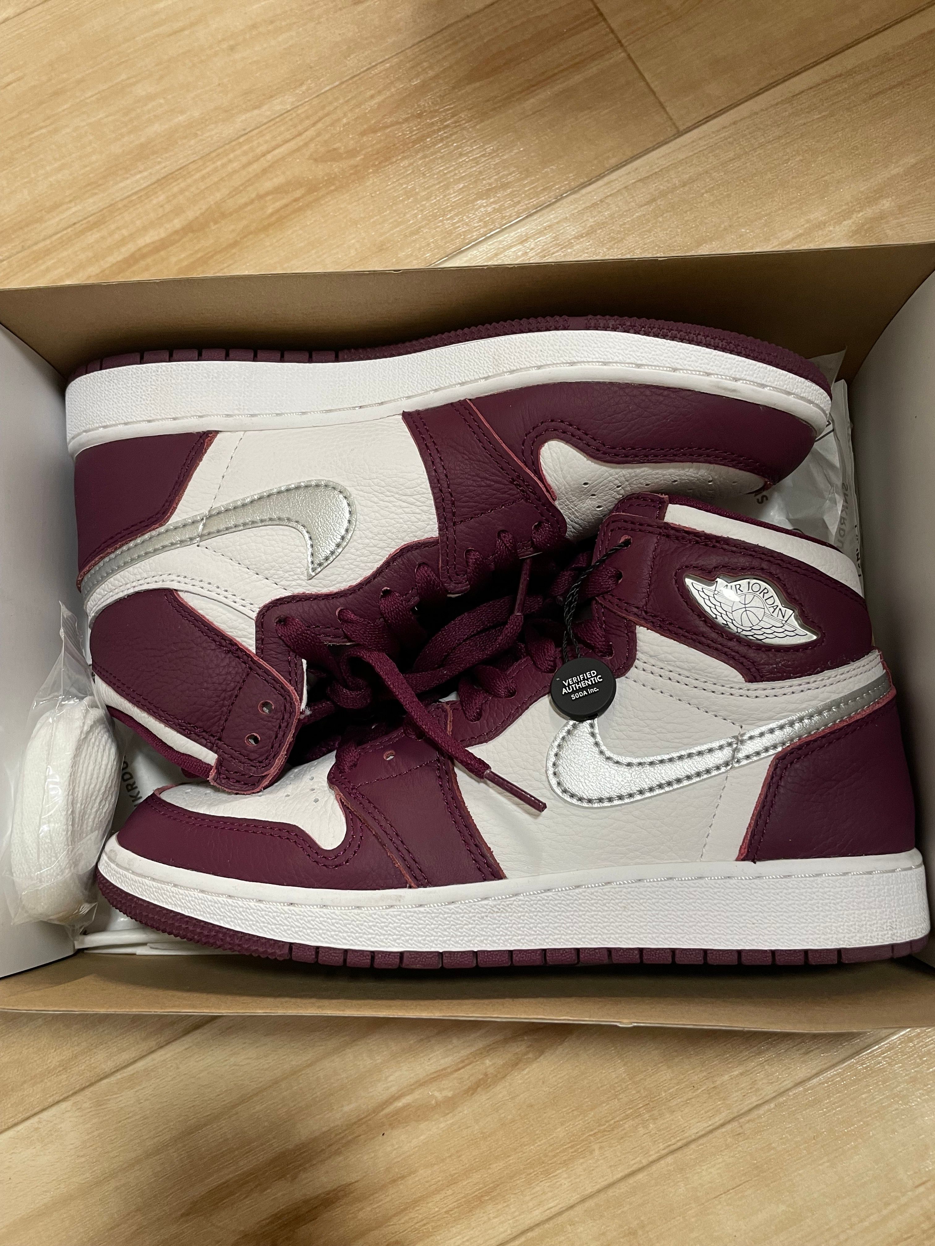 Nike GS Air Jordan 1 High OG "Bordeaux"