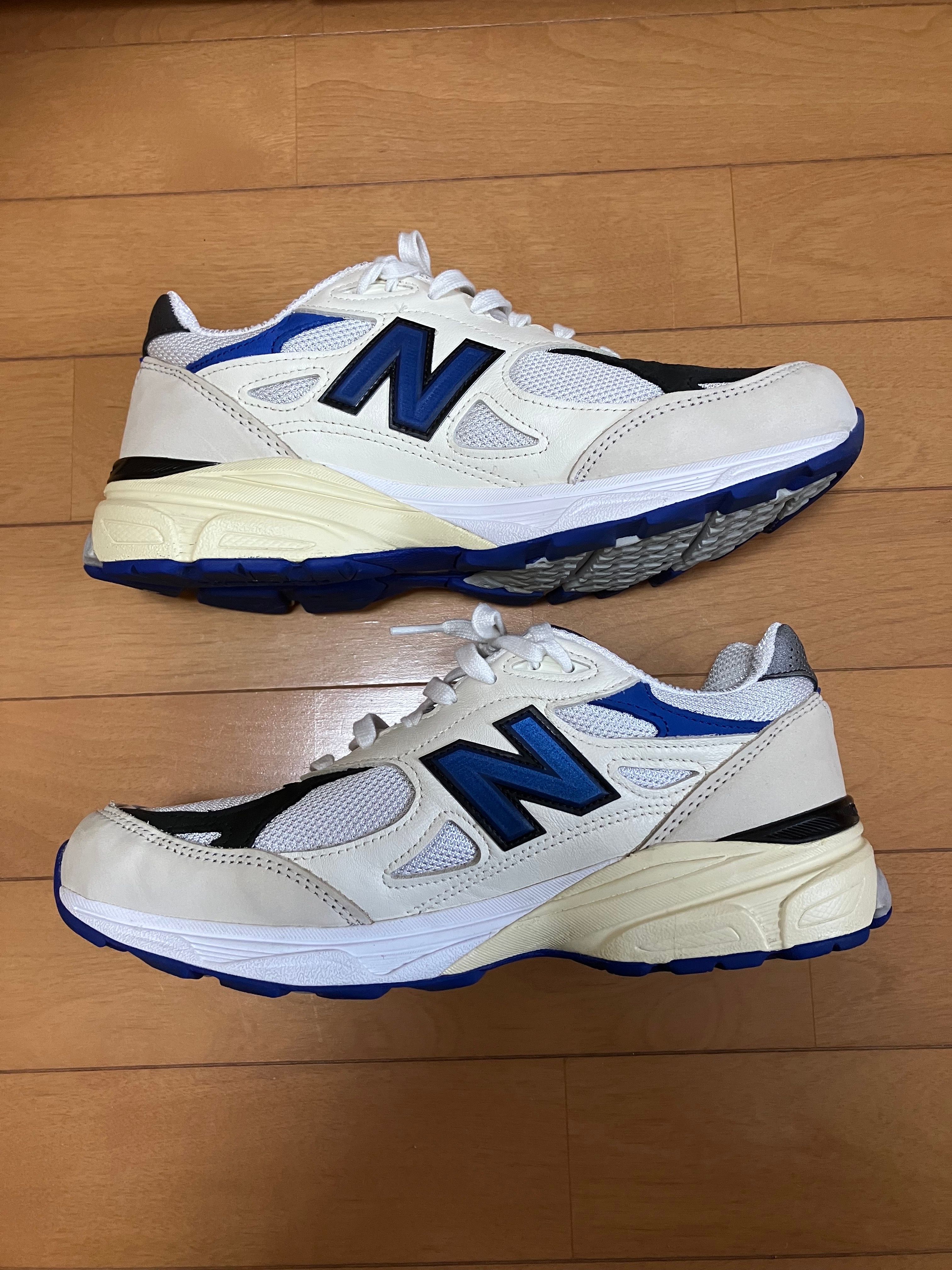 New Balance 990V3 "White/Navy"