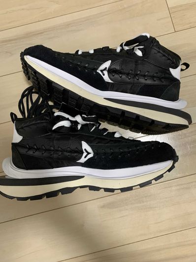 Jean-Paul Gaultier × sacai × Nike Vapor Waffle "Black/Black-White"