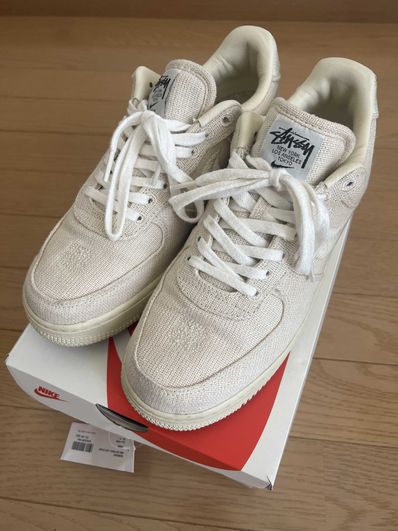 Stussy × Nike Air Force 1 Low "Fossil Stone"