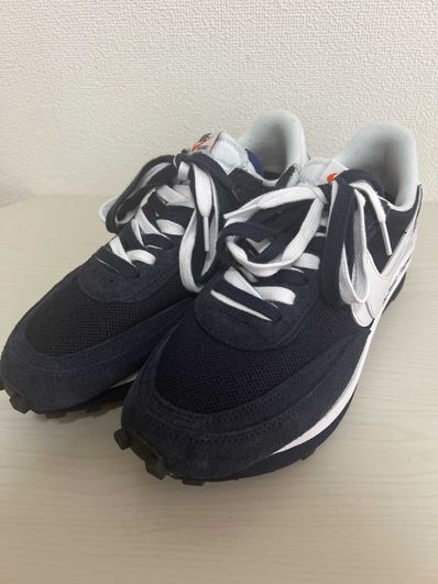 Fragment × sacai × Nike LD Waffle "Blackended Blue"