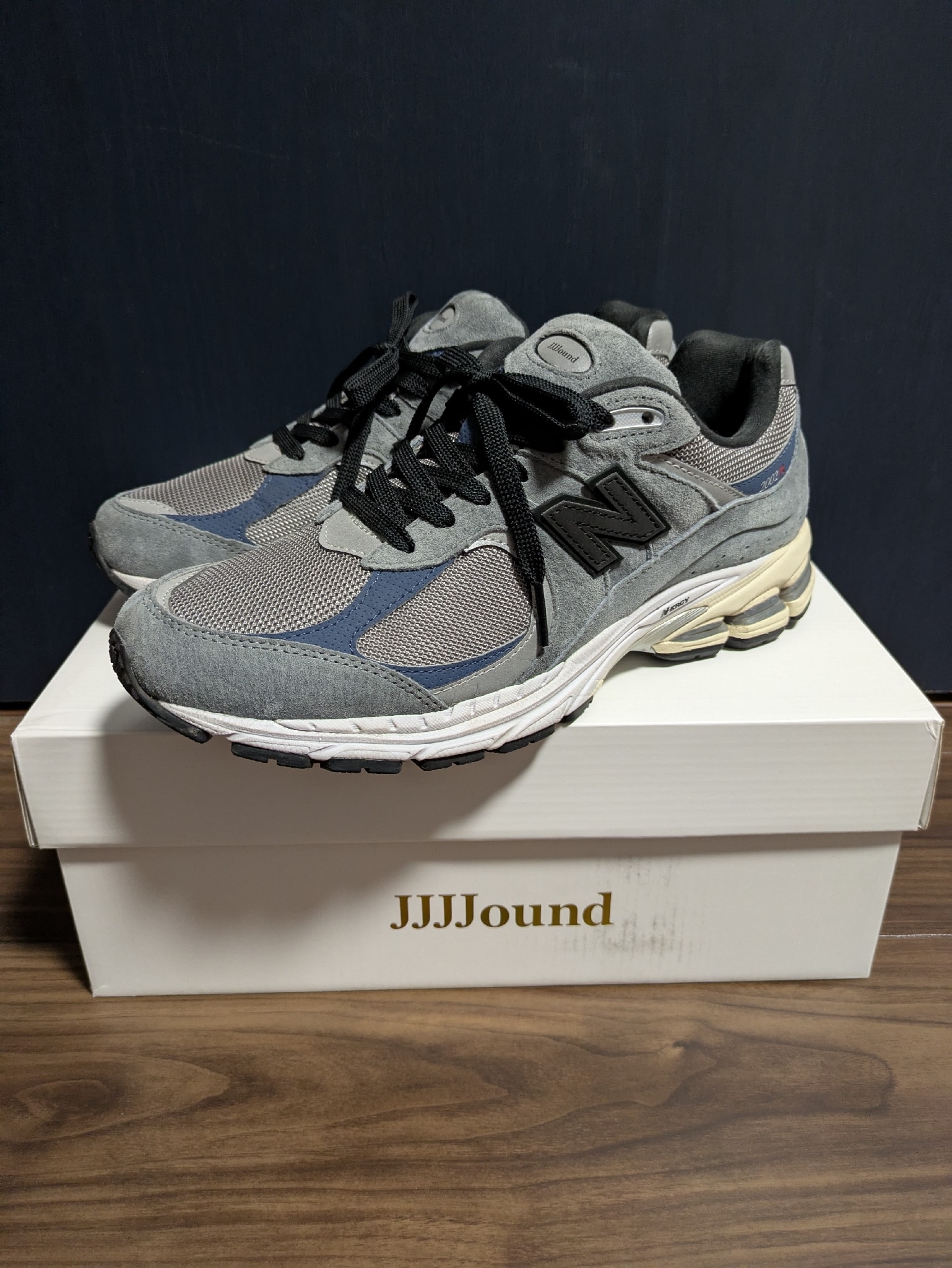 JJJJound × New Balance 2002R "Storm Blue"