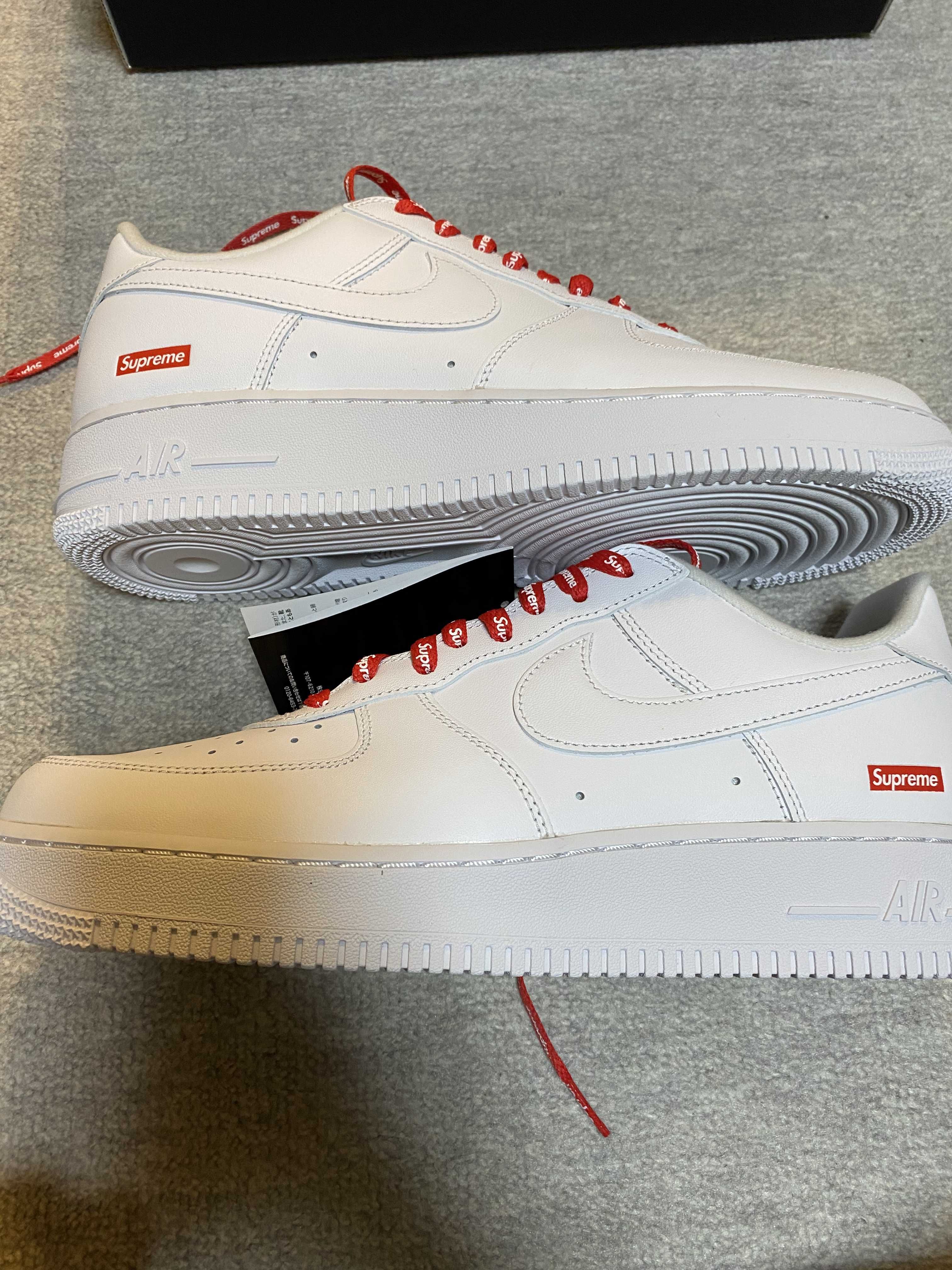 Supreme × Nike Air Force 1 Low "White"