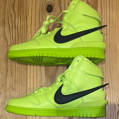 AMBUSH × NIKE DUNK HIGH "FLASH LIME"