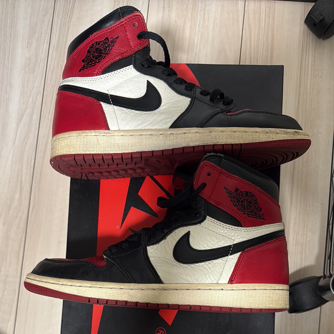 Nike Air Jordan 1 Retro High OG "Bred Toe"
