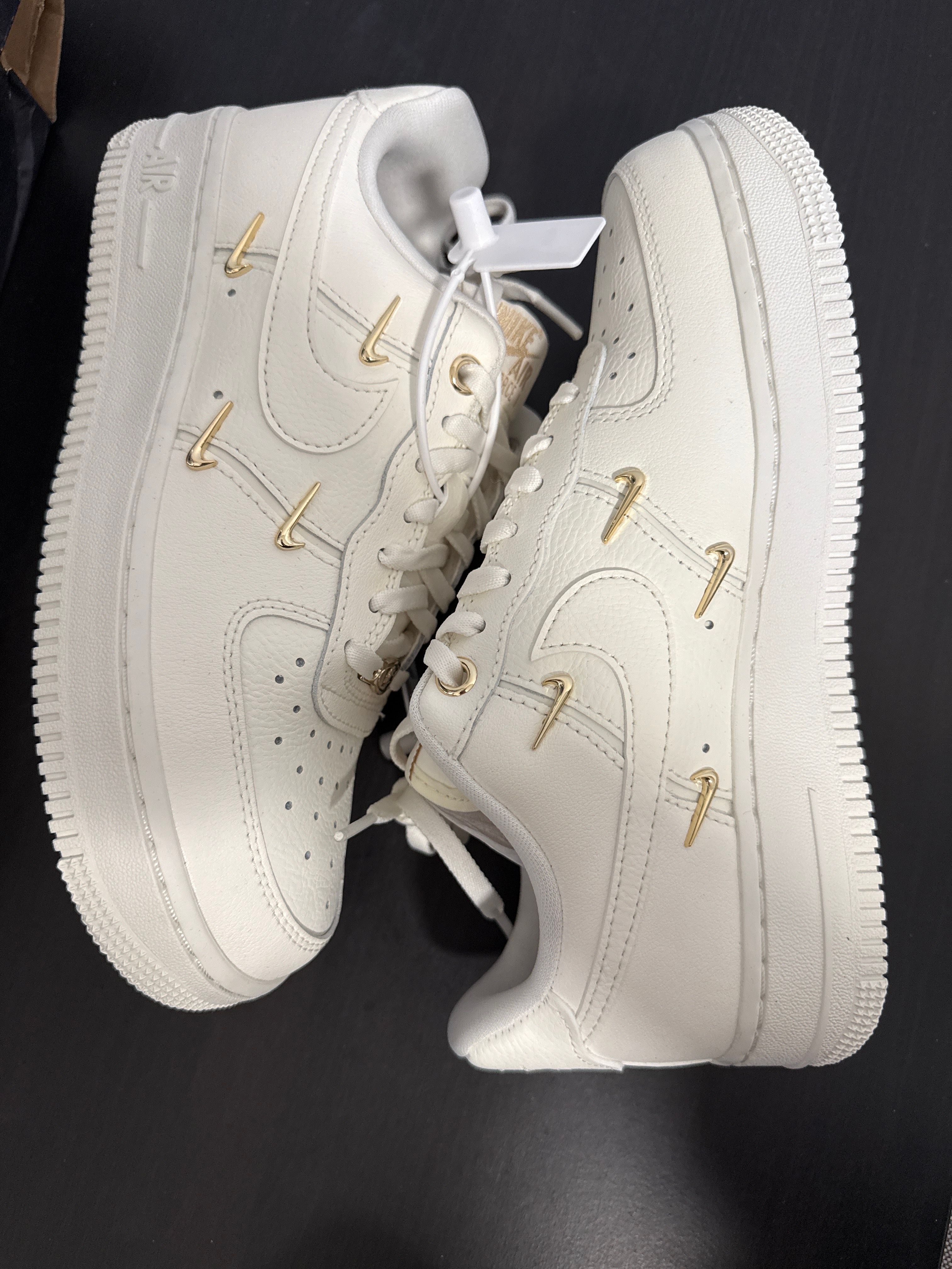 Nike Women's Air Force 1 '07 LX "Sail/Metallic Gold"