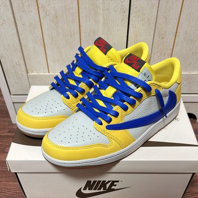 Travis Scott × Nike Women's Air Jordan 1 Retro Low OG "Canary"