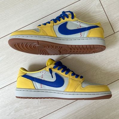 Travis Scott × Nike Women's Air Jordan 1 Retro Low OG "Canary"