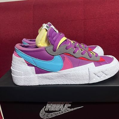 KAWS × sacai × Nike Blazer Low "Purple Dusk"