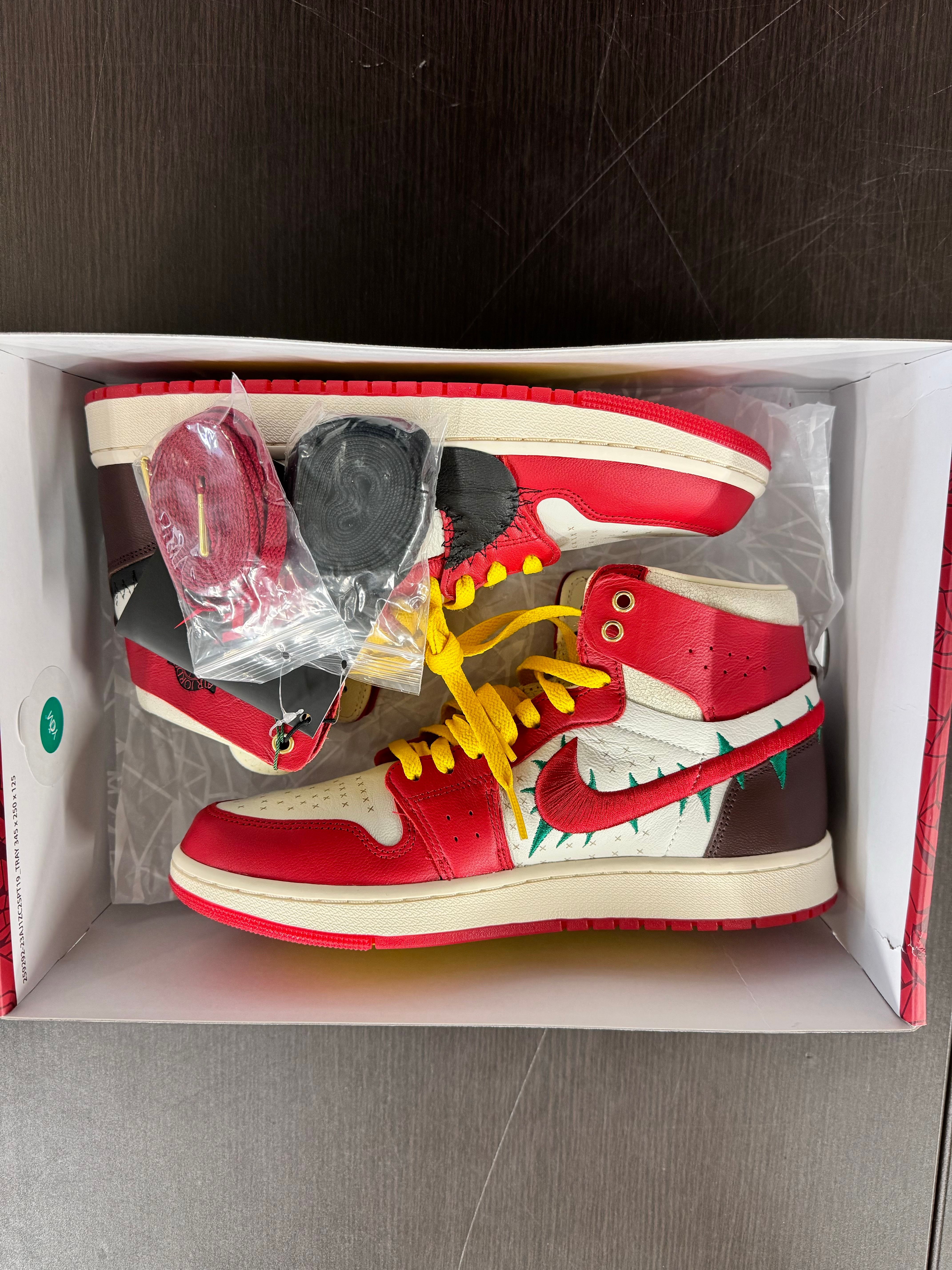 Teyana Taylor × Nike Women's Air Jordan 1 High Zoom CMFT 2 "Gym Red"