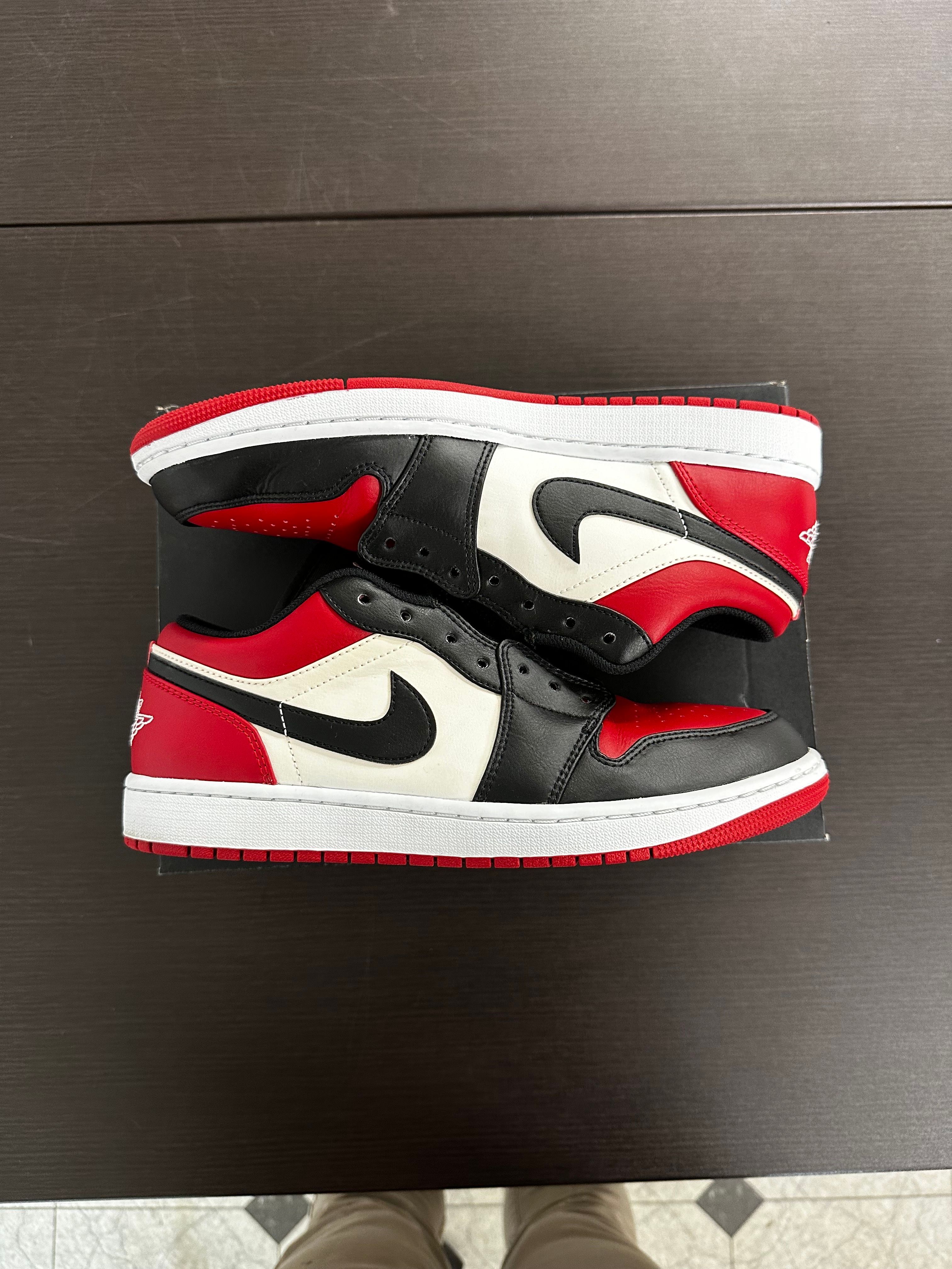 Nike Air Jordan 1 Low "Bred Toe"