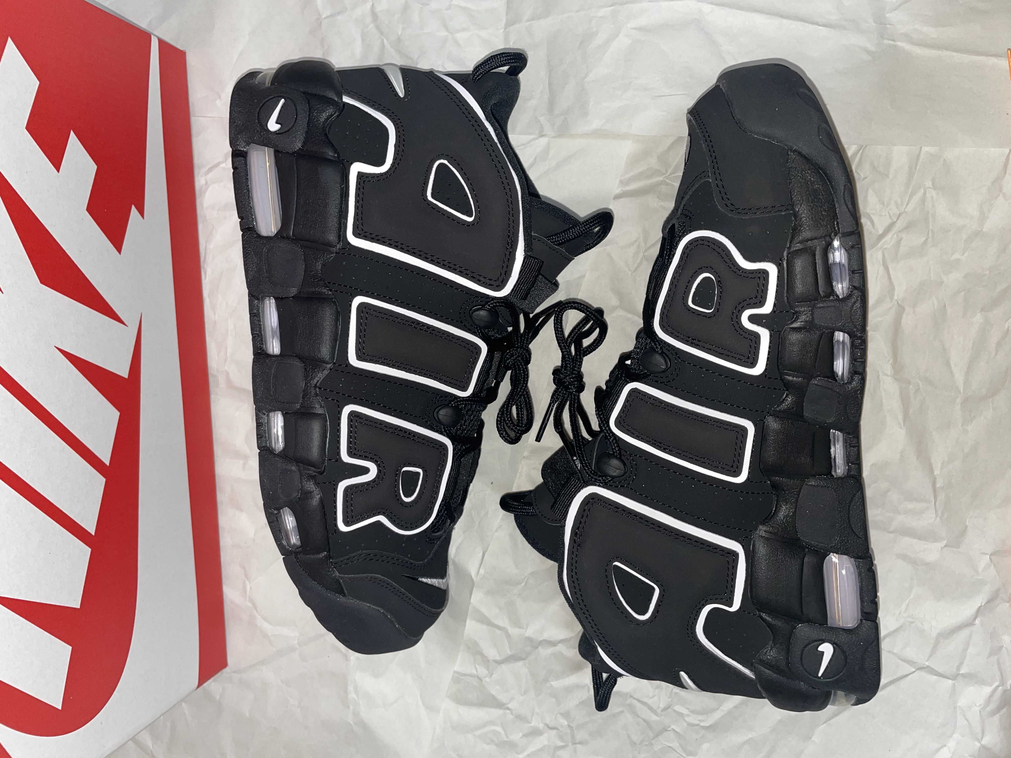 Nike Air More Uptempo "Black/White"(2020)