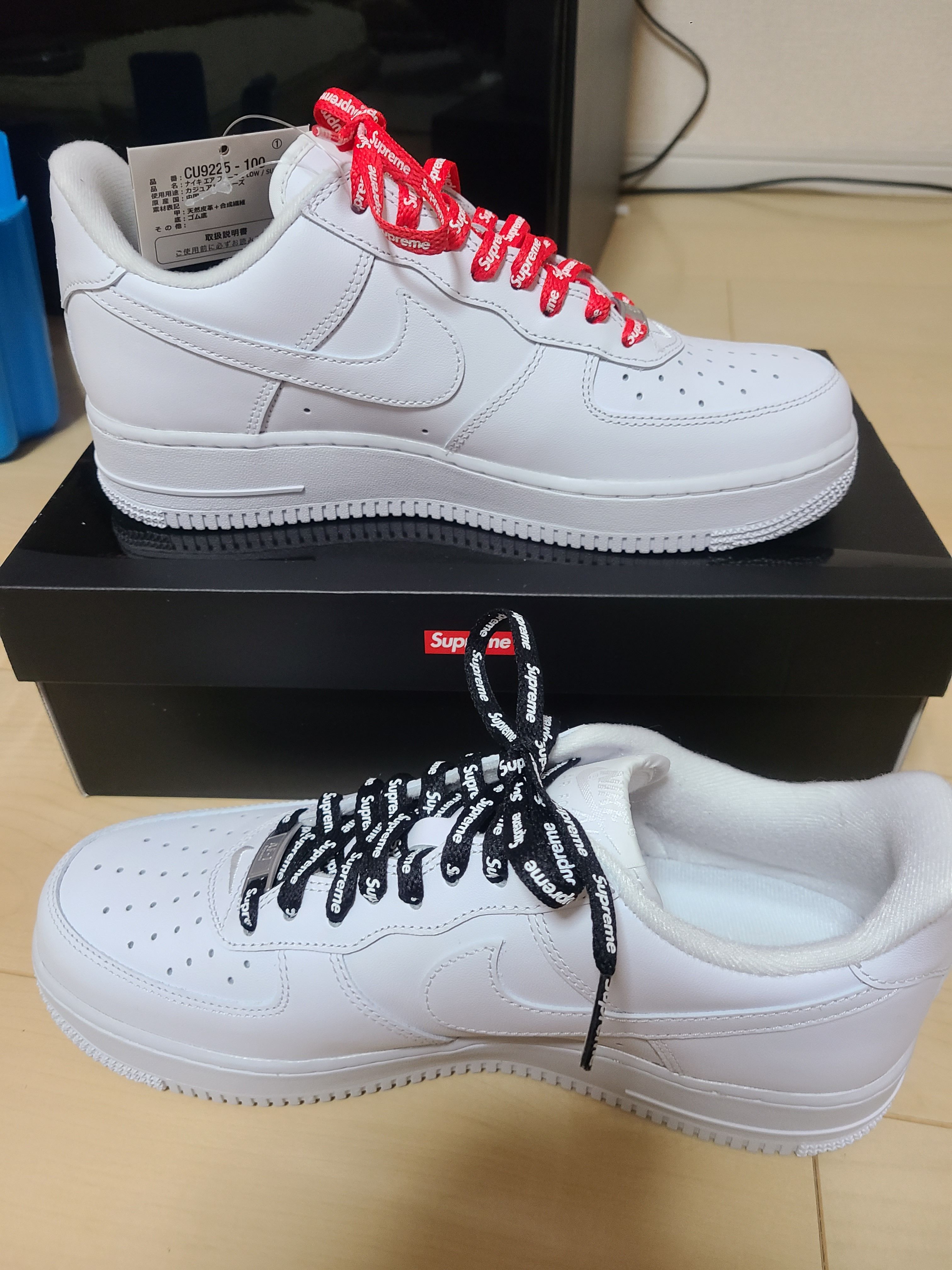 Supreme × Nike Air Force 1 Low "White"