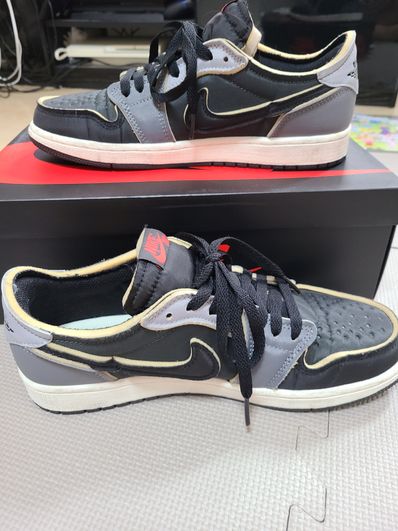 Nike Air Jordan 1 Low OG EX "Black and Smoke Grey"