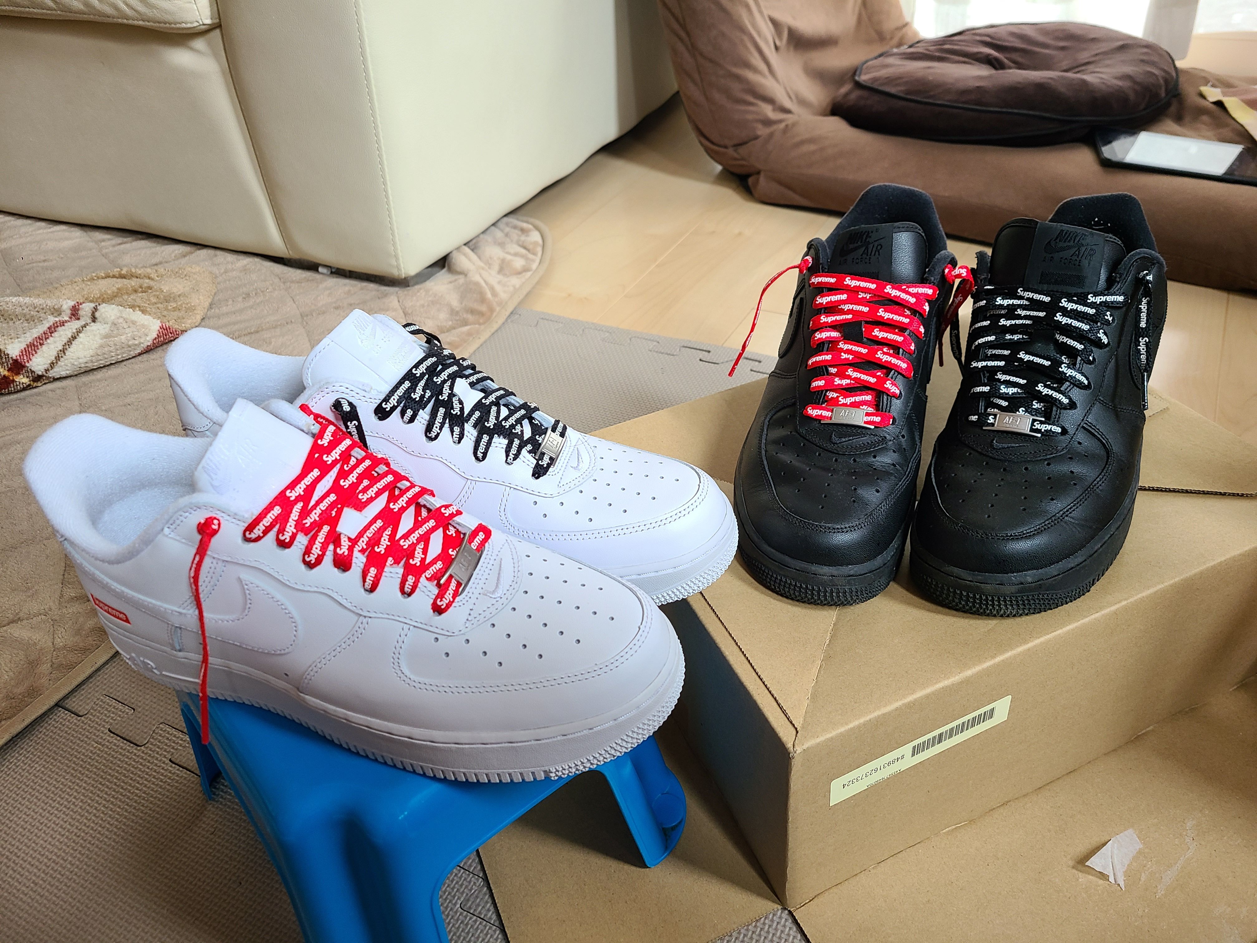 Supreme × Nike Air Force 1 Low "White"