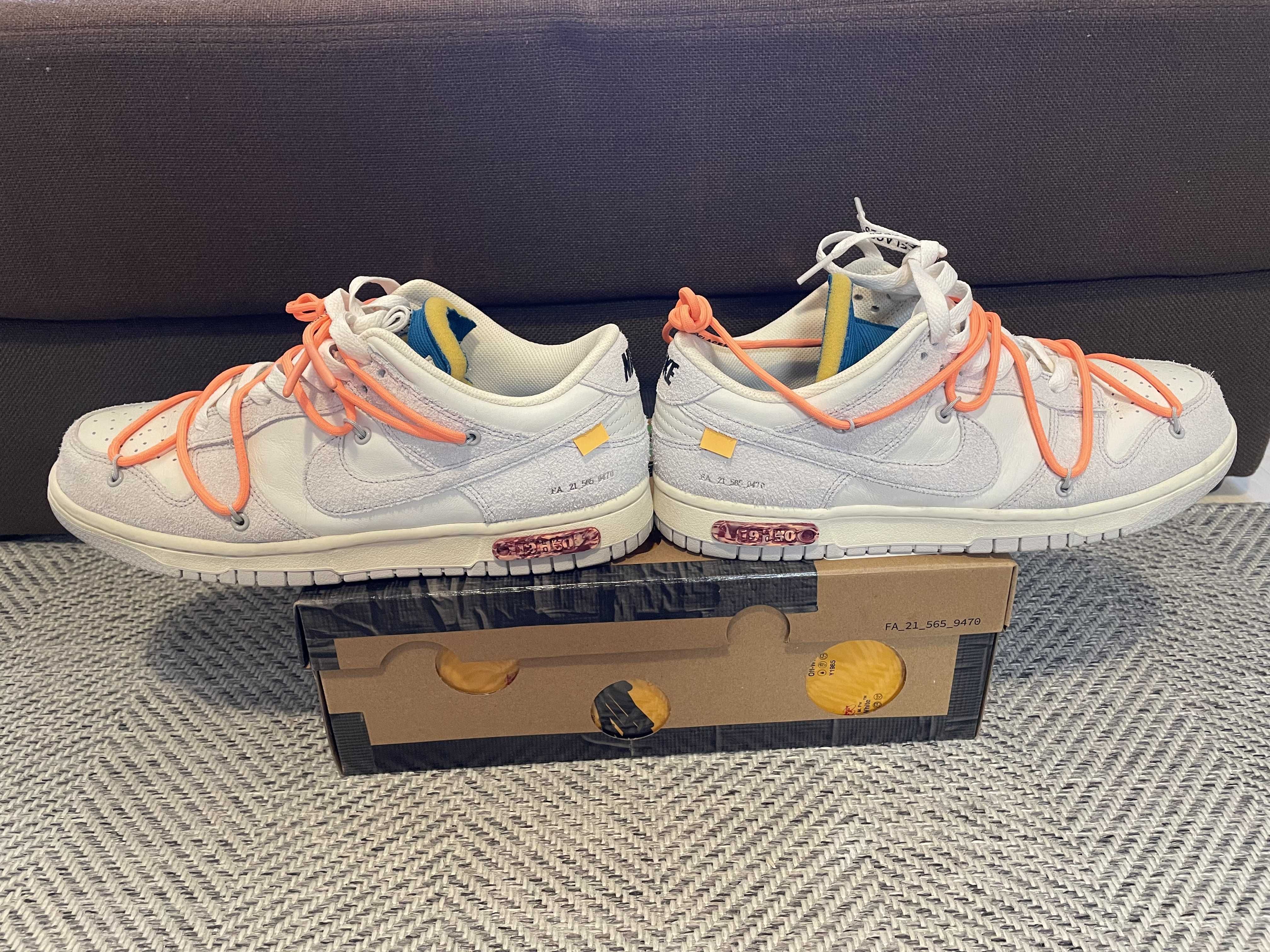 Off-White × Nike Dunk Low 1 of 50 "Lot.19"