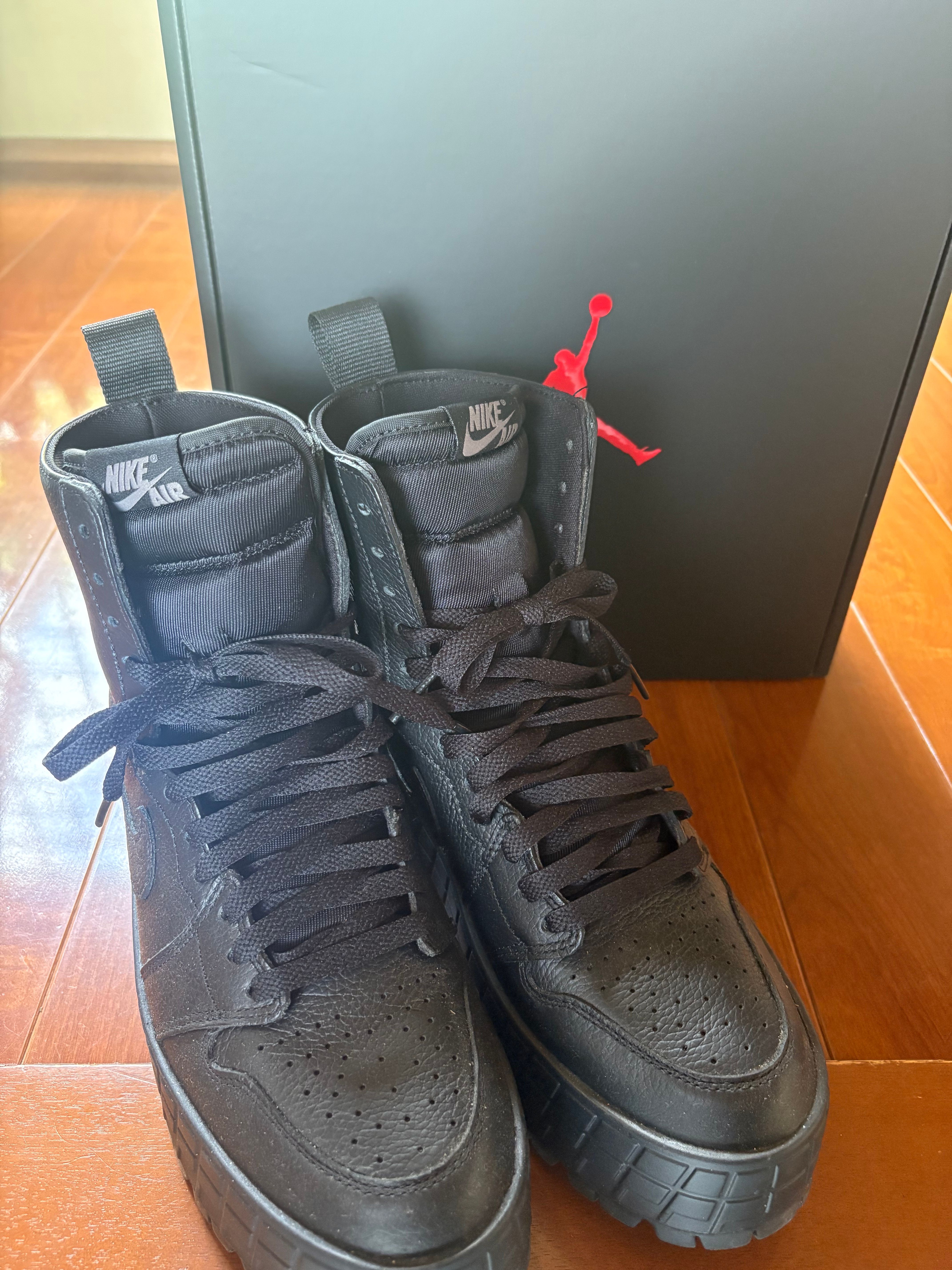 Nike Women's Air Jordan 1 Brooklyn High "Black"