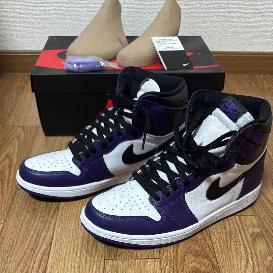 Nike Air Jordan 1 Retro High OG "Court Purple White/Black" (2020)   