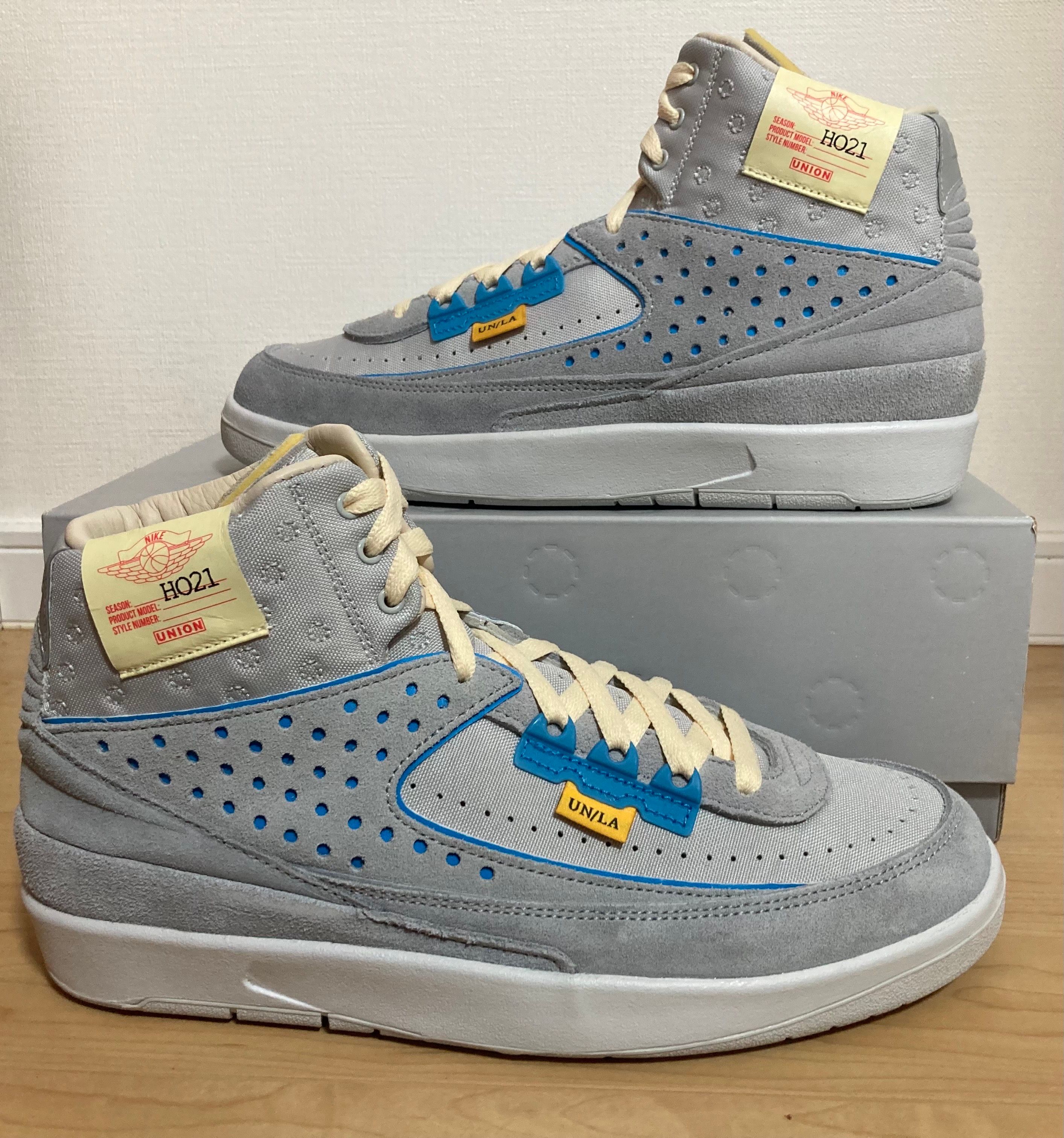 UNION × Nike Air Jordan 2 "Grey Fog"