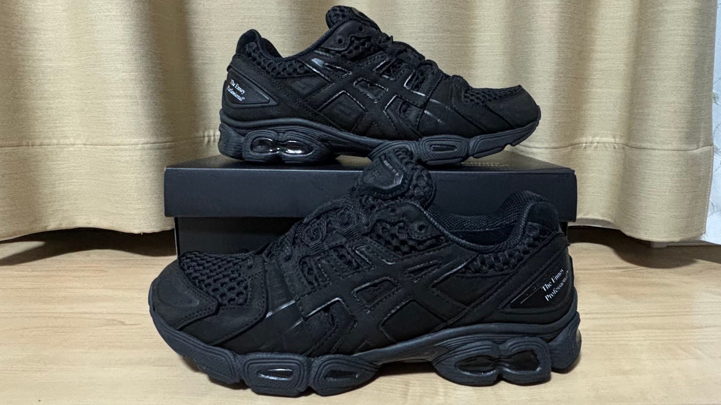 ENNOY × Stylistshibutsu × Asics Gel-Nimbus 9 GORE-TEX "Triple Black"