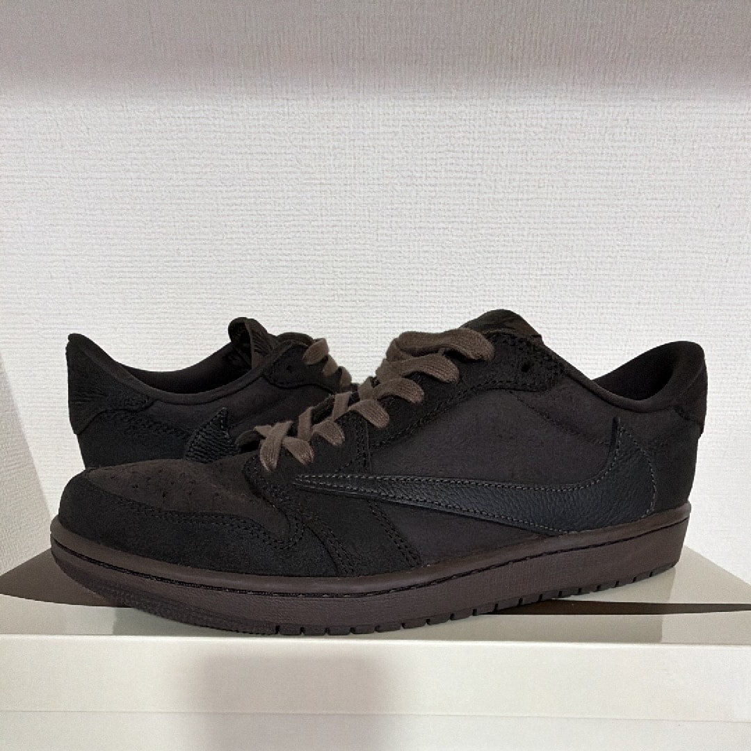 Travis Scott × Nike Air Jordan 1 Low OG SP "Velvet Brown and Dark Mocha"