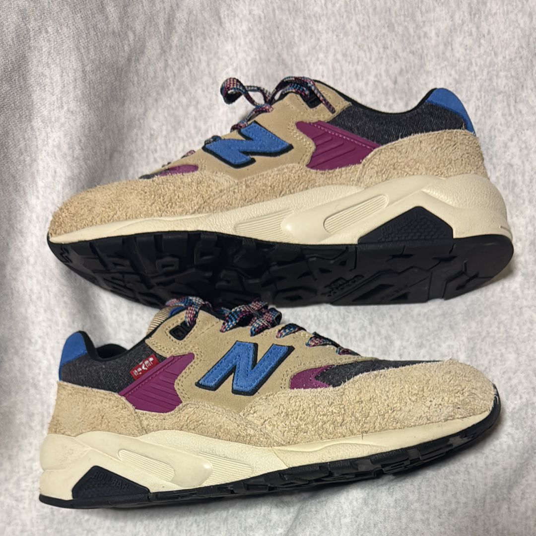 Levi's × New Balance 580 "Beige/Grey/Blue"