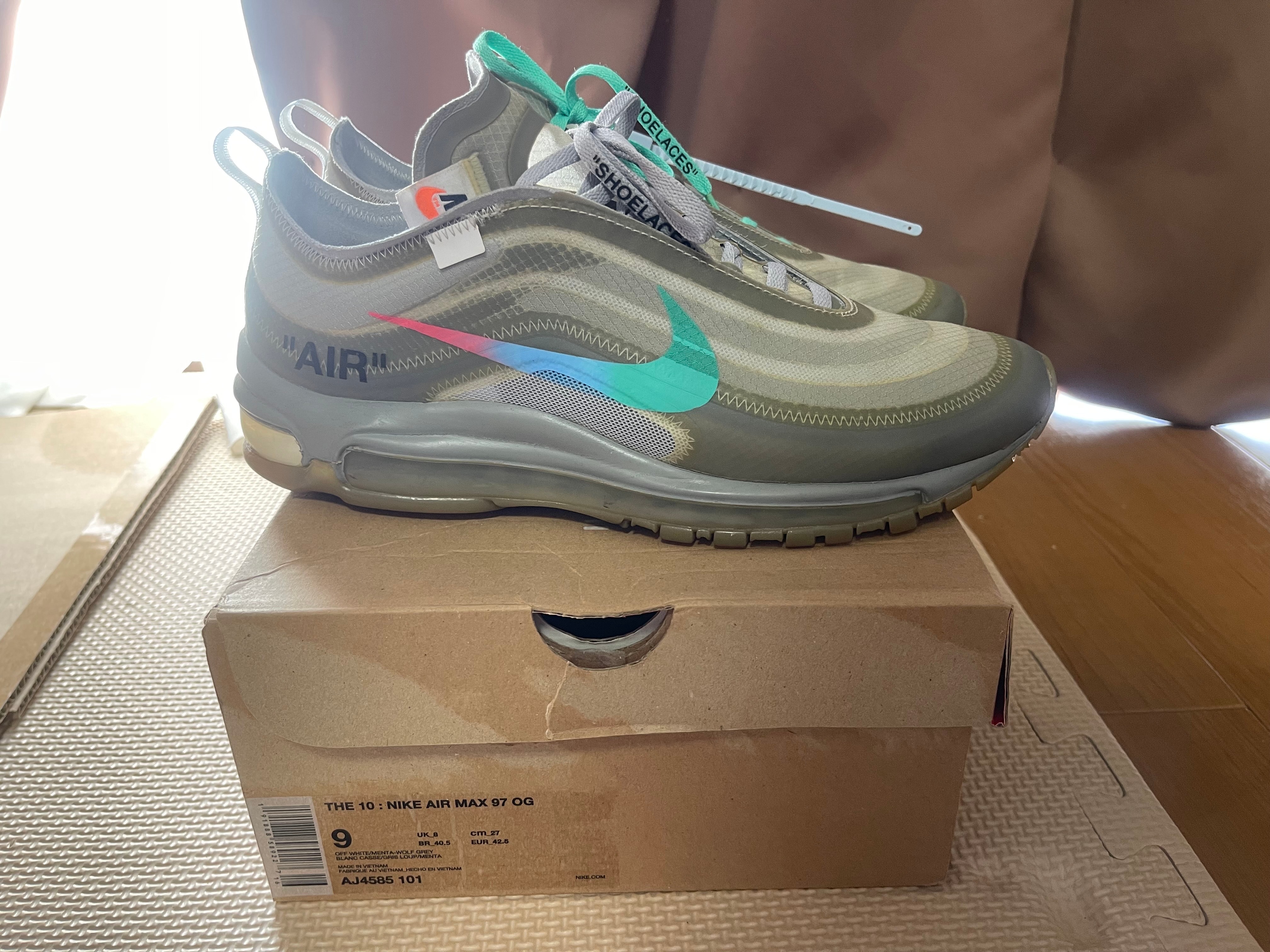 Off-White × Nike Air Max 97 "Grey"