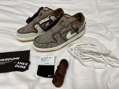 Nike SB Dunk Low PRM "Brown Paisley"