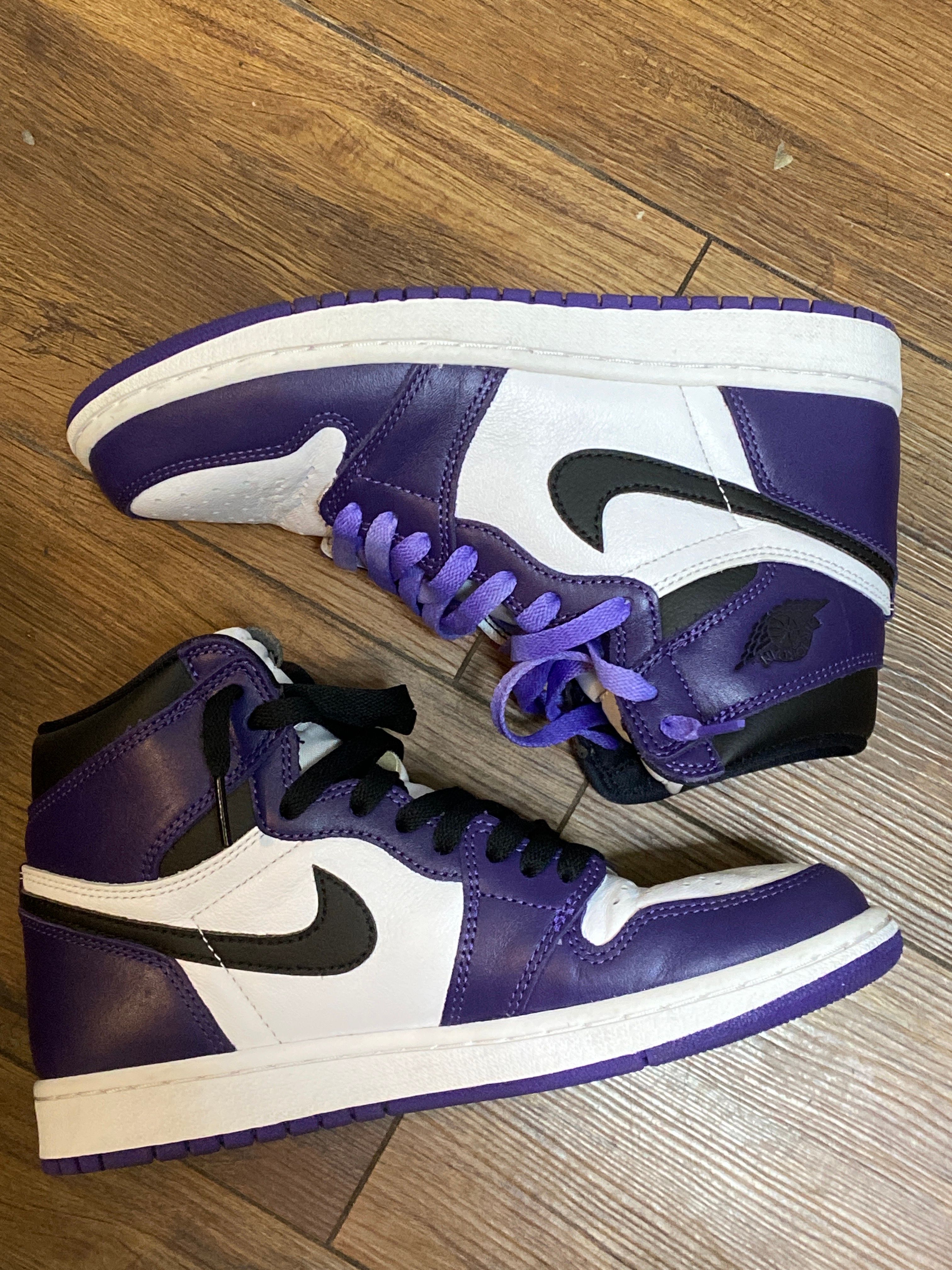 Nike Air Jordan 1 Retro High OG "Court Purple White/Black" (2020)