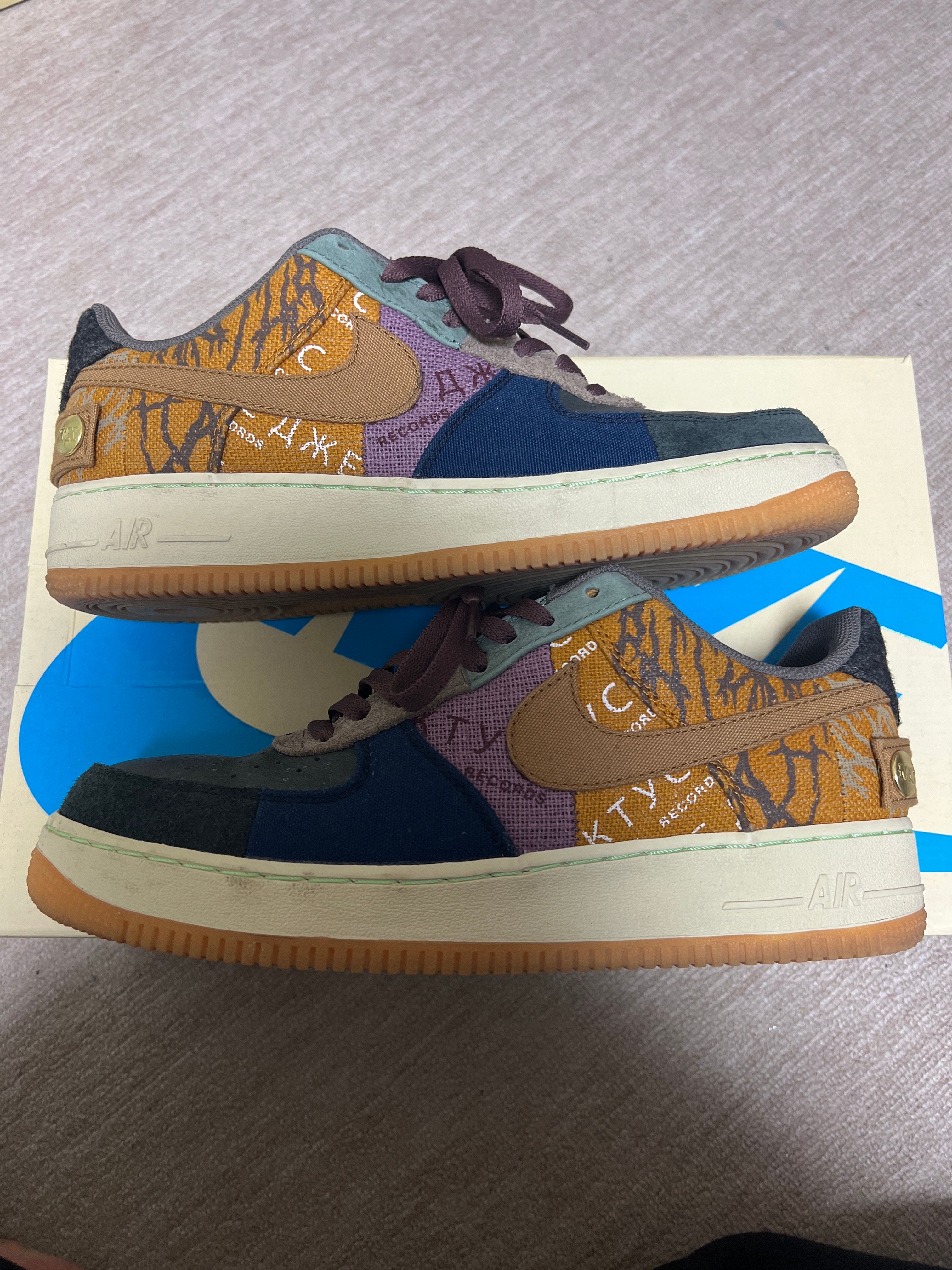 Travis Scott × Nike Air Force 1 Low Cactus Jack "Multi Color"