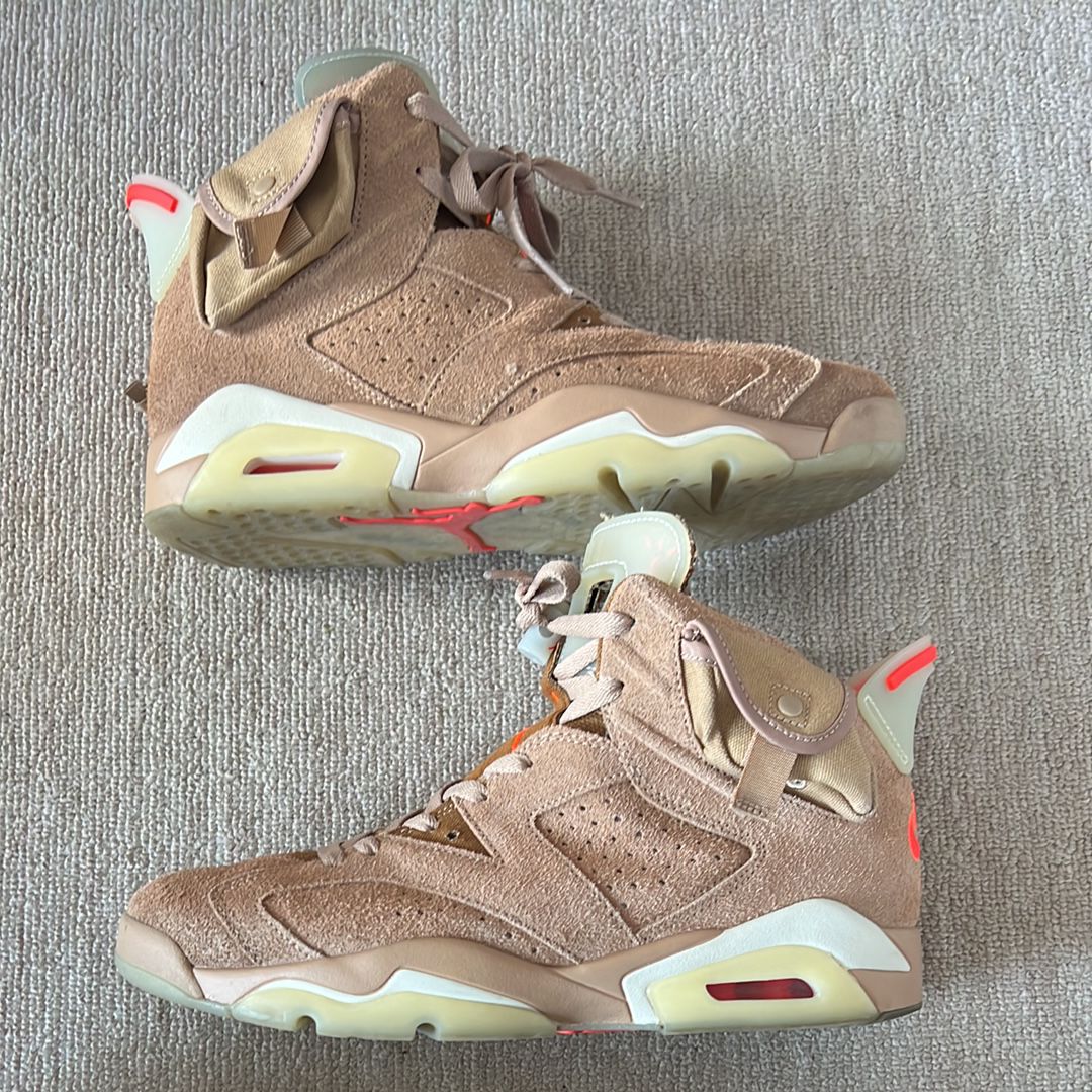 Travis Scott × Nike Air Jordan 6 "British Khaki"