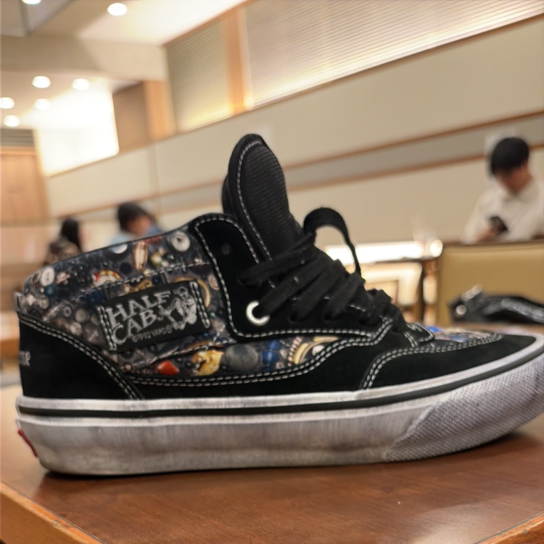 Supreme × Mike Kelley × Vans Half Cab "Black" (26SS Week8)