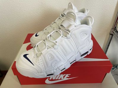 Nike Air More Uptempo "White/Midnight Navy"