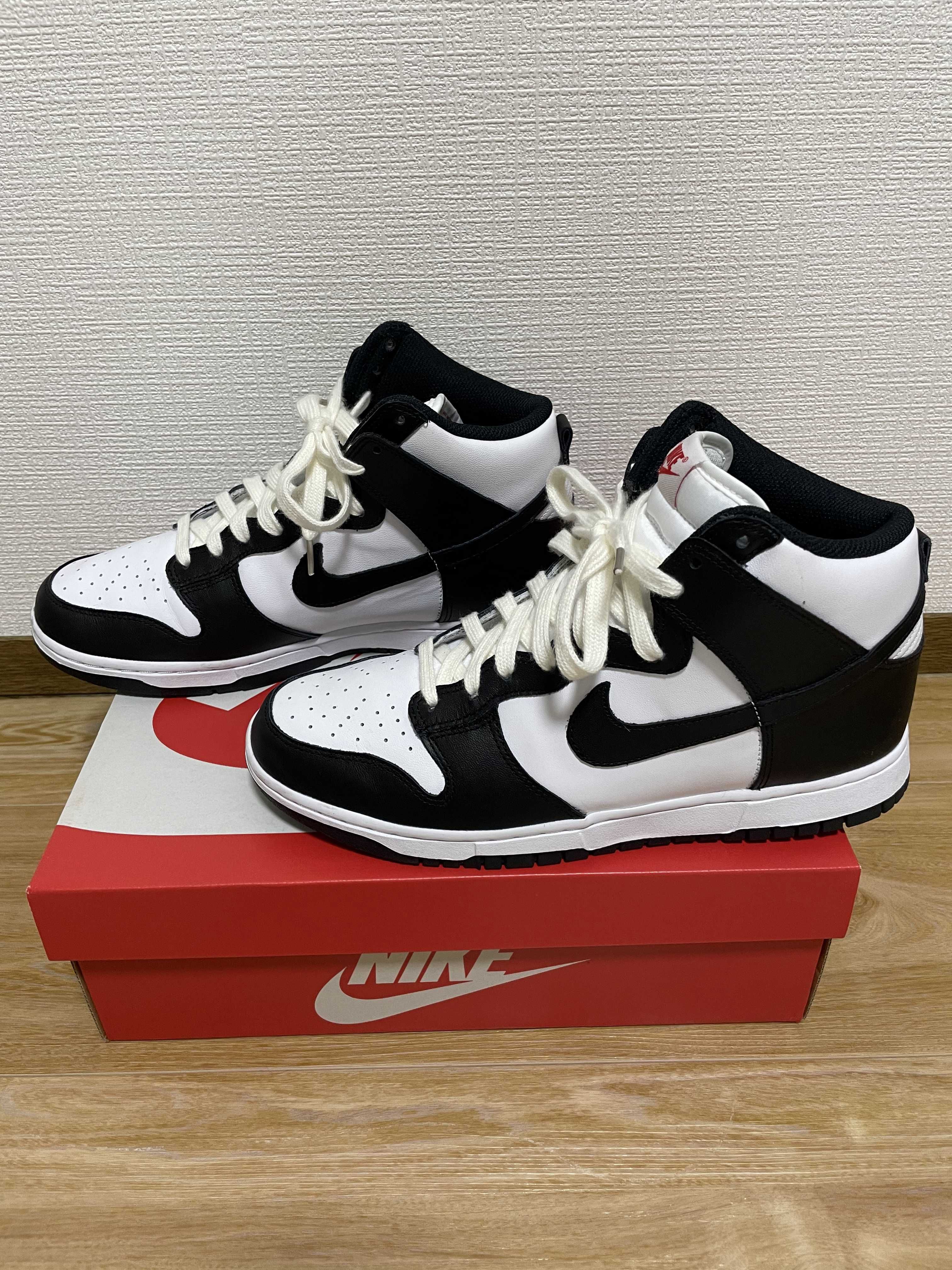 Nike Women's Dunk High "Black and White"