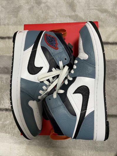 FACETASM × Nike Air Jordan 1 Mid "White/Navy"