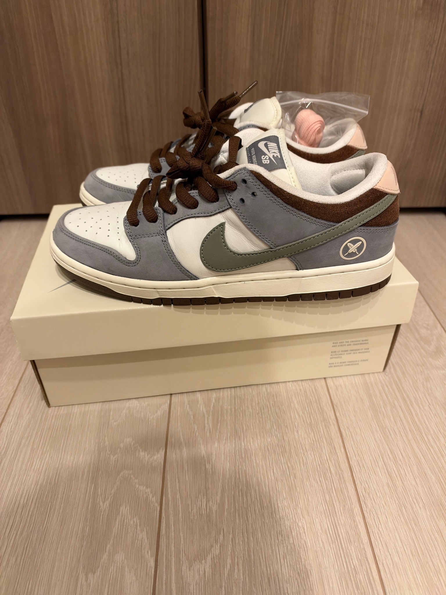 堀米 雄斗(Yuto Horigome) × Nike SB Dunk Low Pro QS "Wolf Grey"