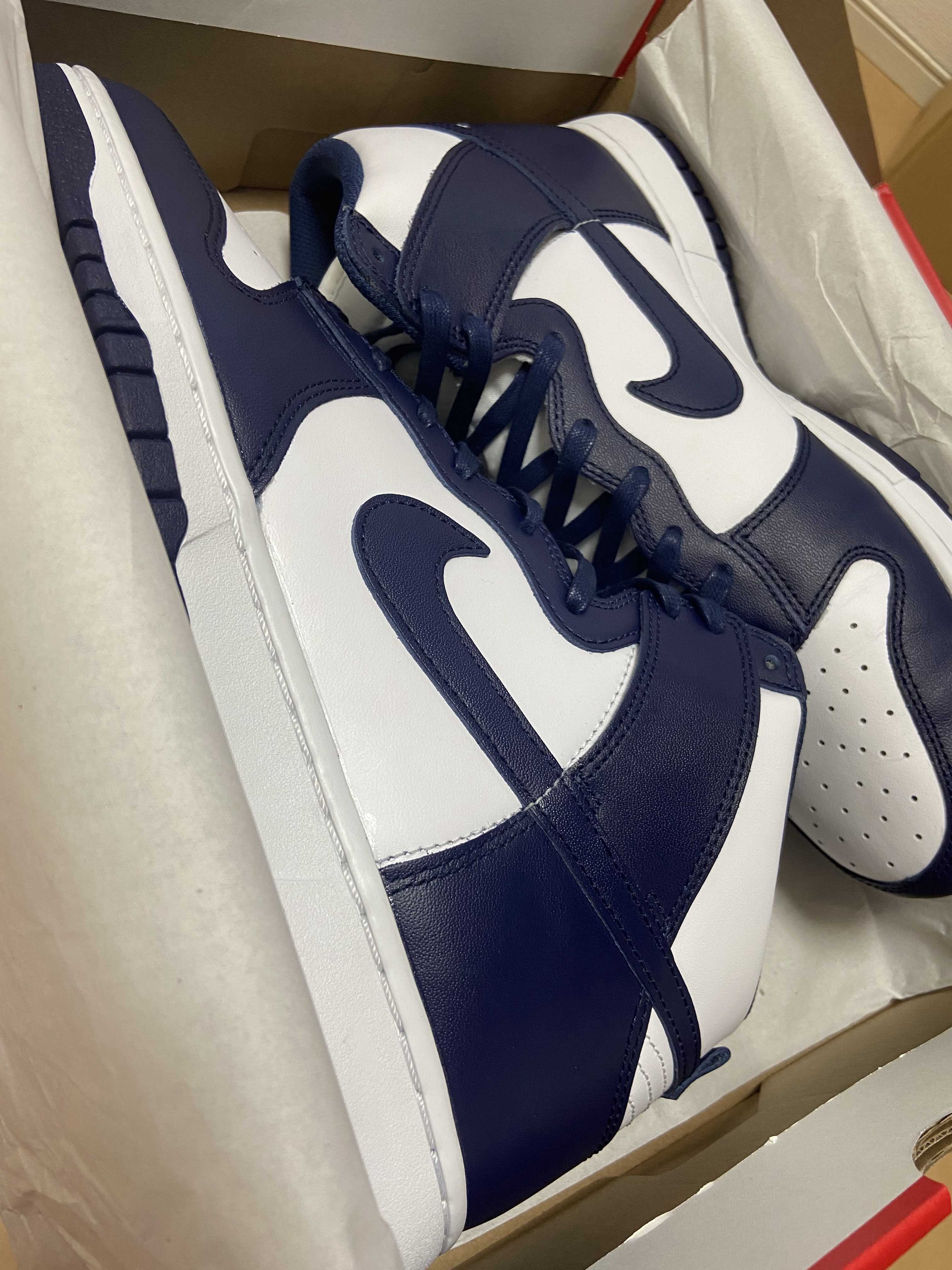 Nike Dunk High "Championship Navy"