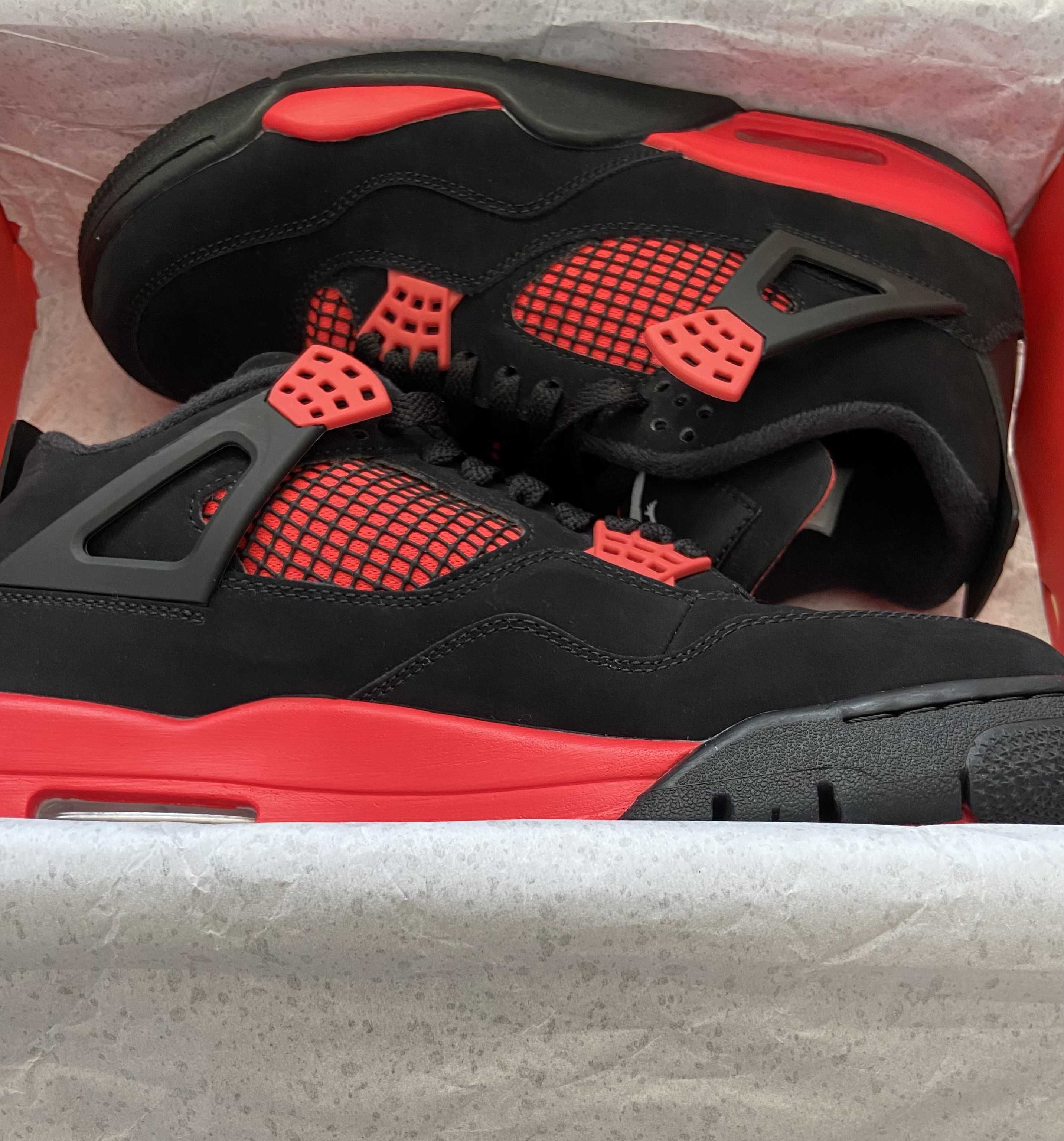 Nike Air Jordan 4 "Red Thunder/Crimson"