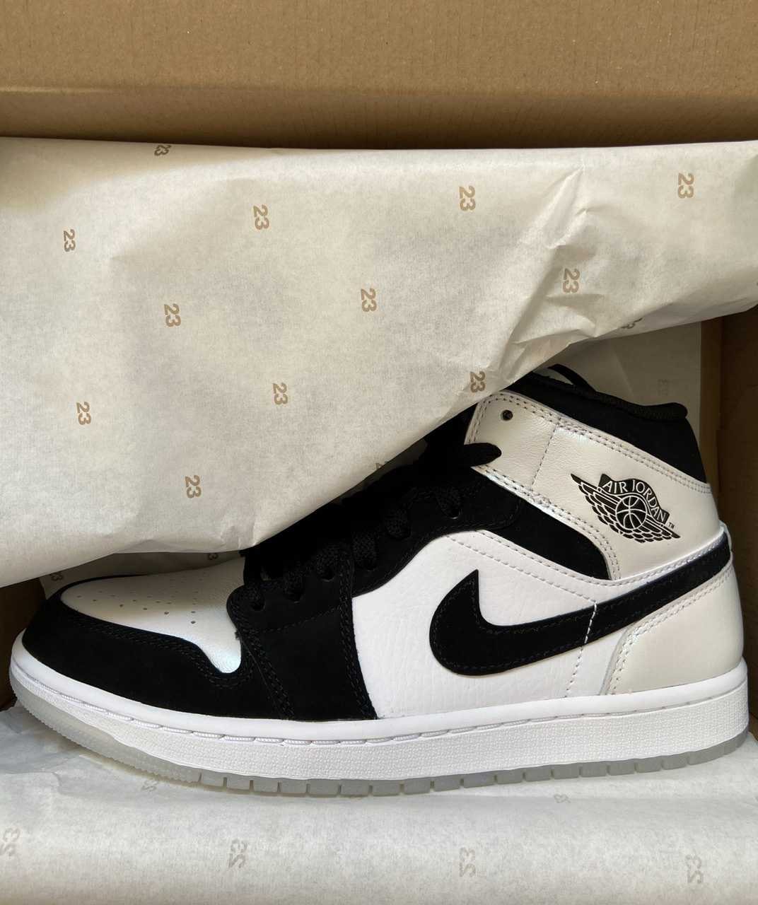 Nike Air Jordan 1 Mid "Omega/Black/White"