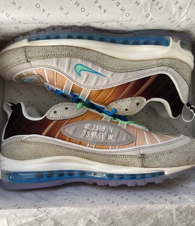 Nike GS Air Max On-Air "Vast Grey/Electro Green"