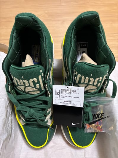 NIGO® × Nike Air Force 3 Low SP "College/Forest Green" (NIGO Heel Logo)