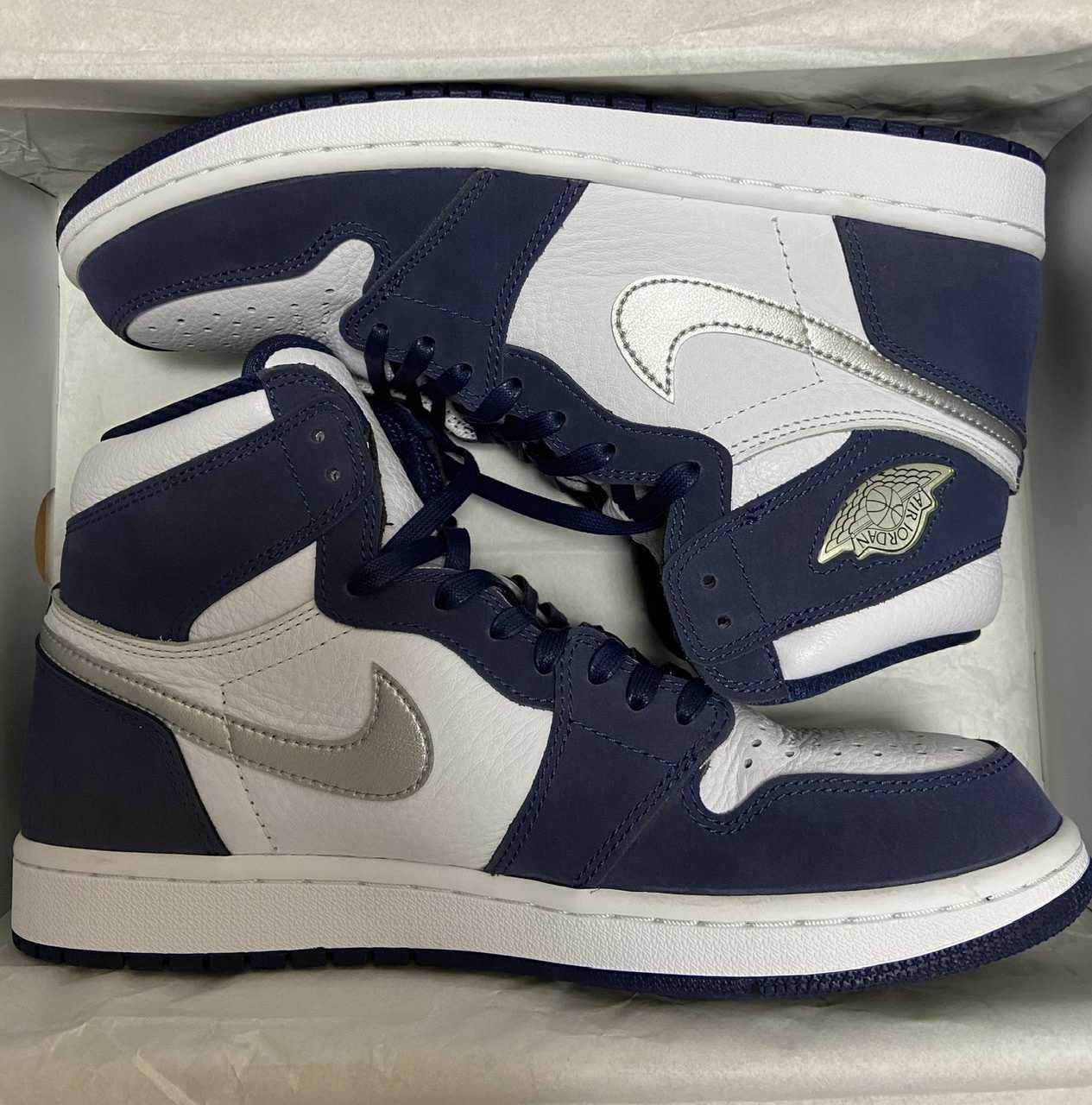 Nike Air Jordan 1 High OG CO.JP "White/Midnight Navy" (2020)(ブリーフケースなし)
