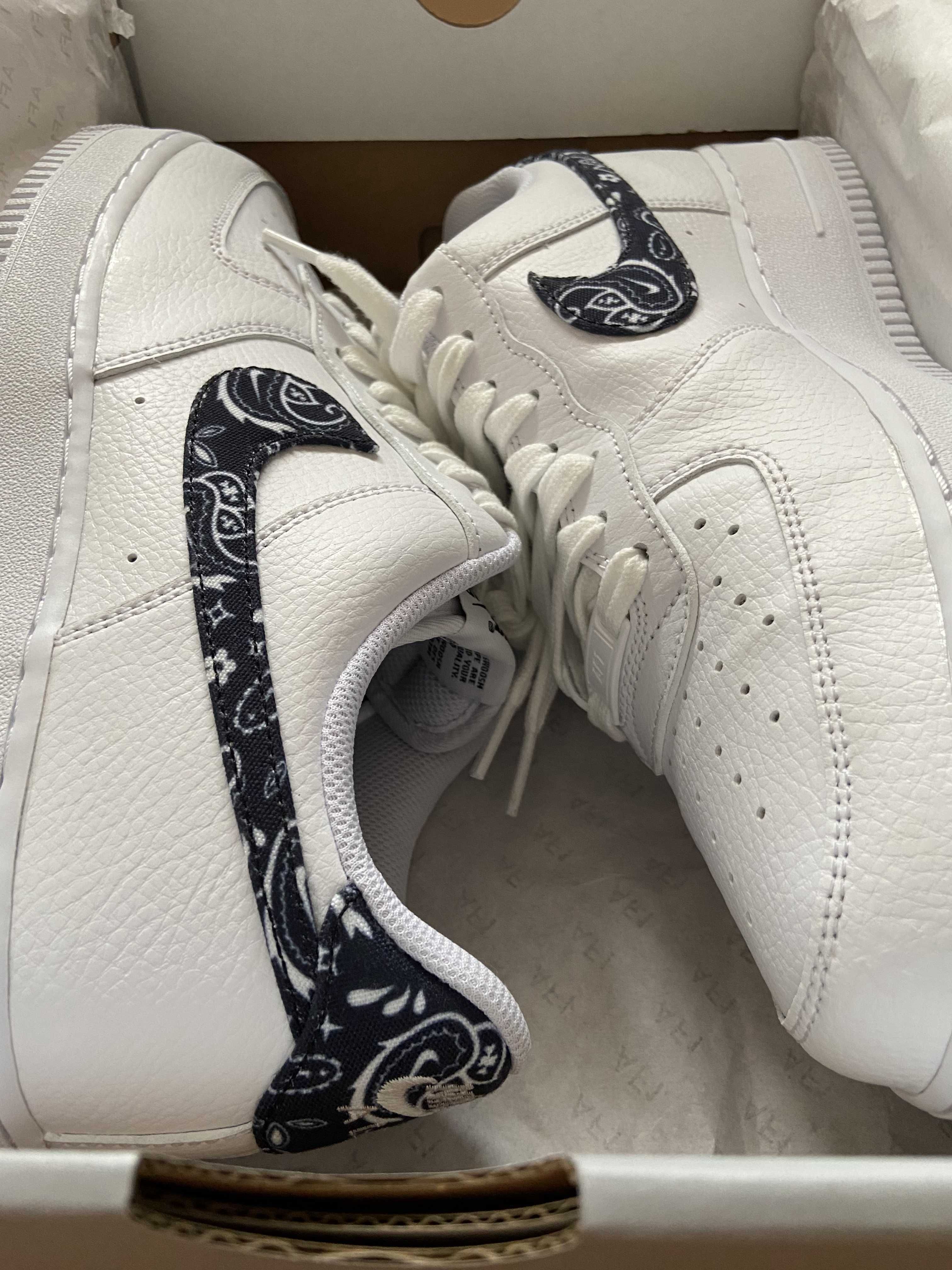 Nike Women's Air Force 1 Low '07 Essential "Black Paisley"