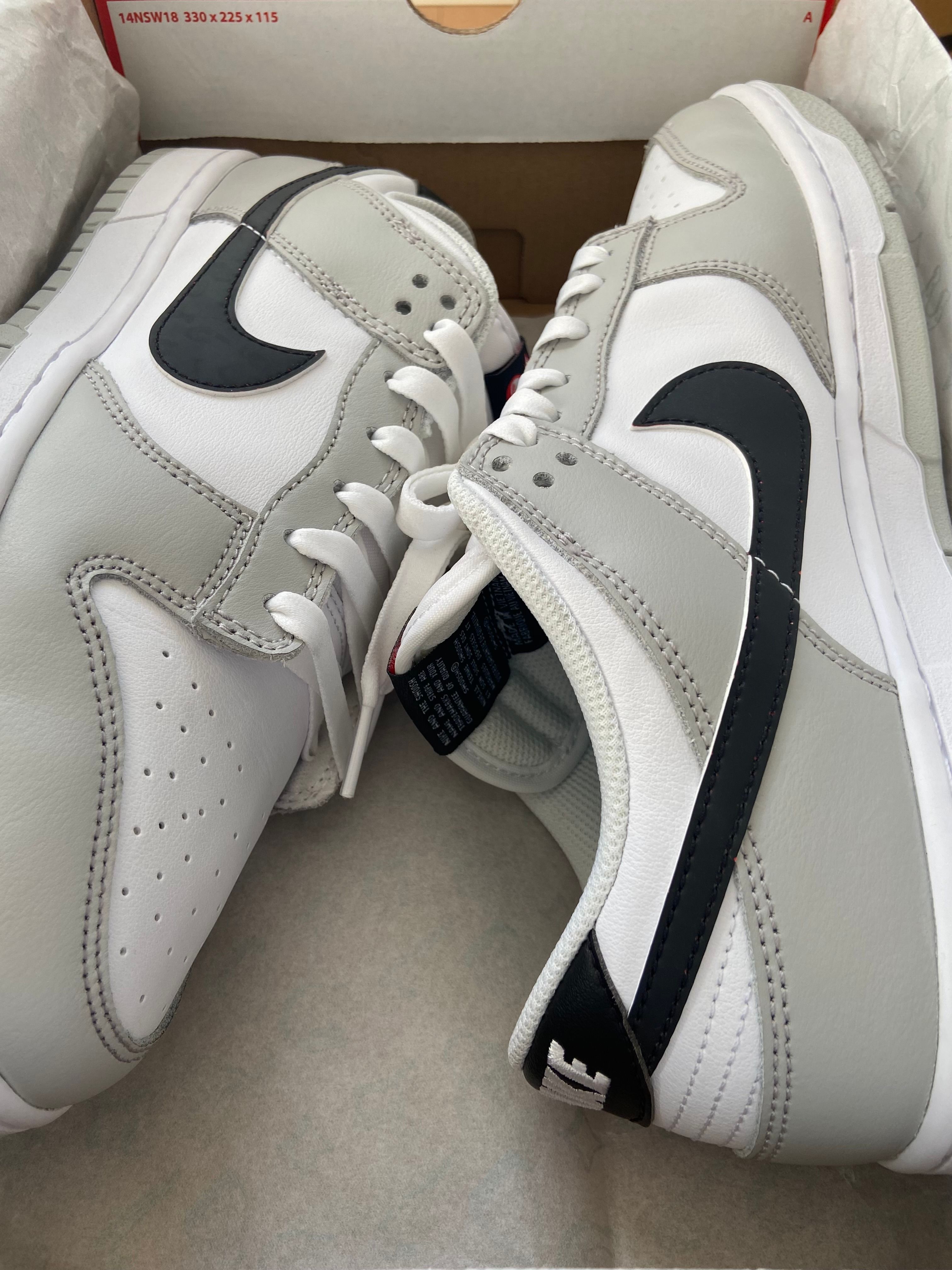 Nike Dunk Low SE Lottery "Grey Fog/Light Crimson"