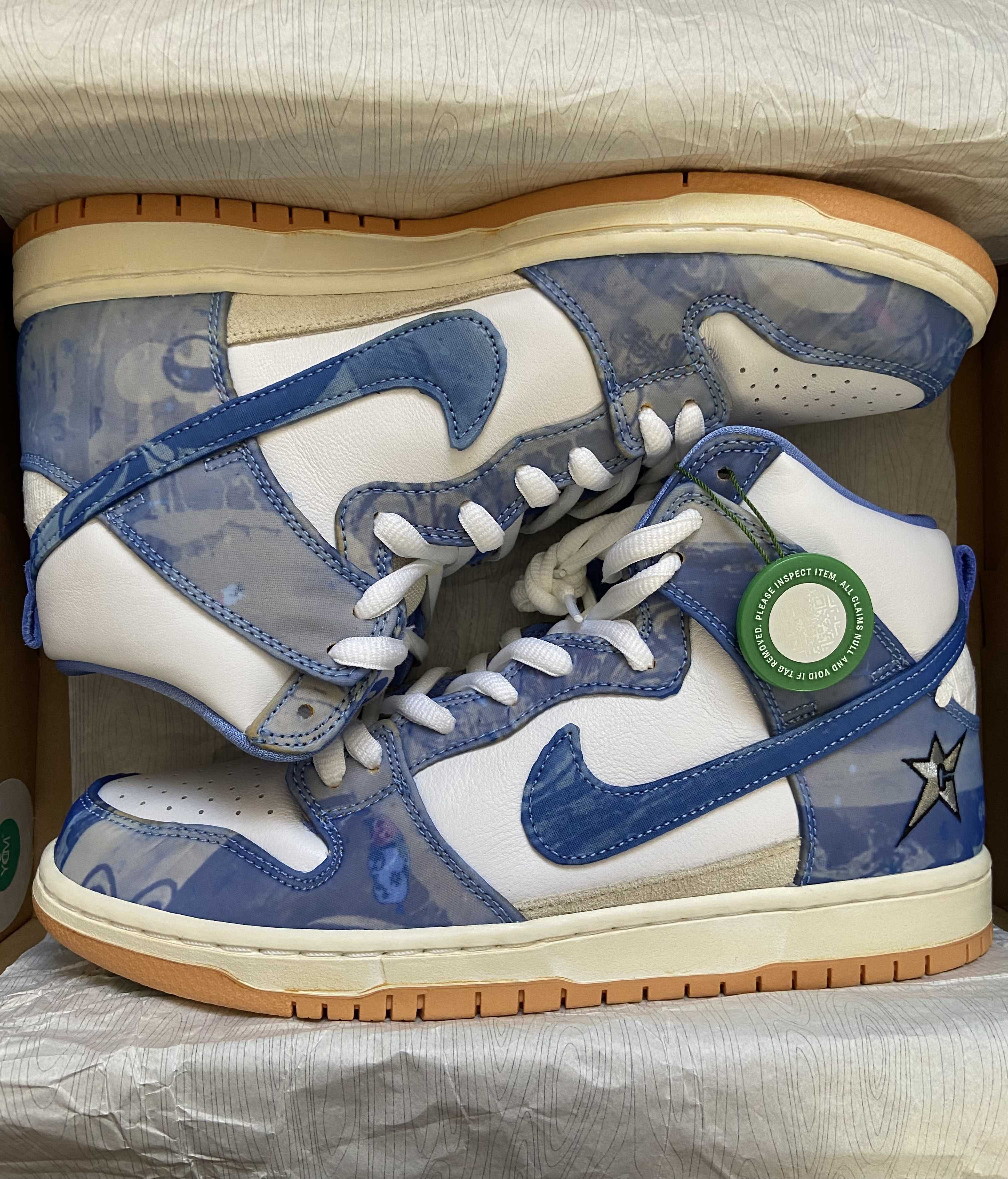 Carpet Company × Nike SB Dunk High "Royal Pulse"