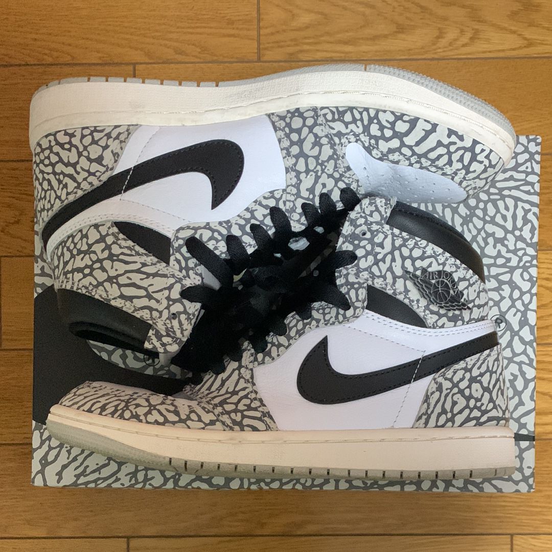 Nike Air Jordan 1 High OG "White Cement/Safari"