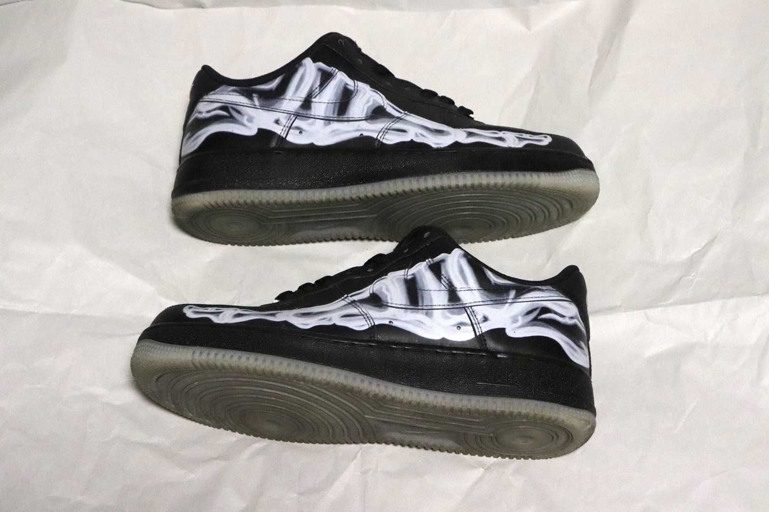 Nike Air Force 1 Low "Black Skeleton"