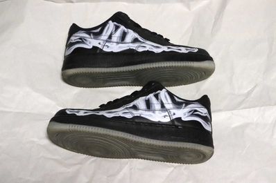 Nike Air Force 1 Low "Black Skeleton"