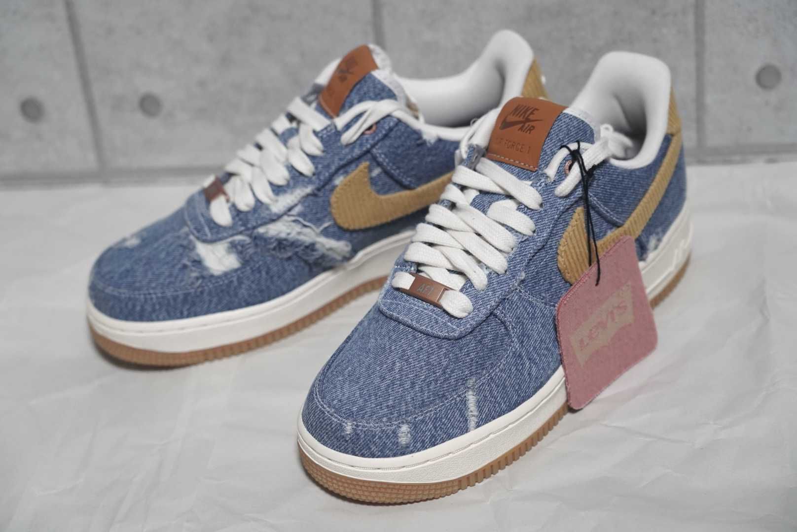 Levi’s®︎ × Nike Air Force 1 Low "White/Denim" (Nike By You)