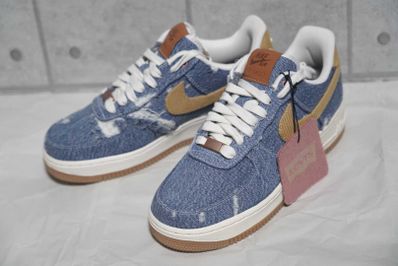 Levi’s®︎ × Nike Air Force 1 Low "White/Denim" (Nike By You)